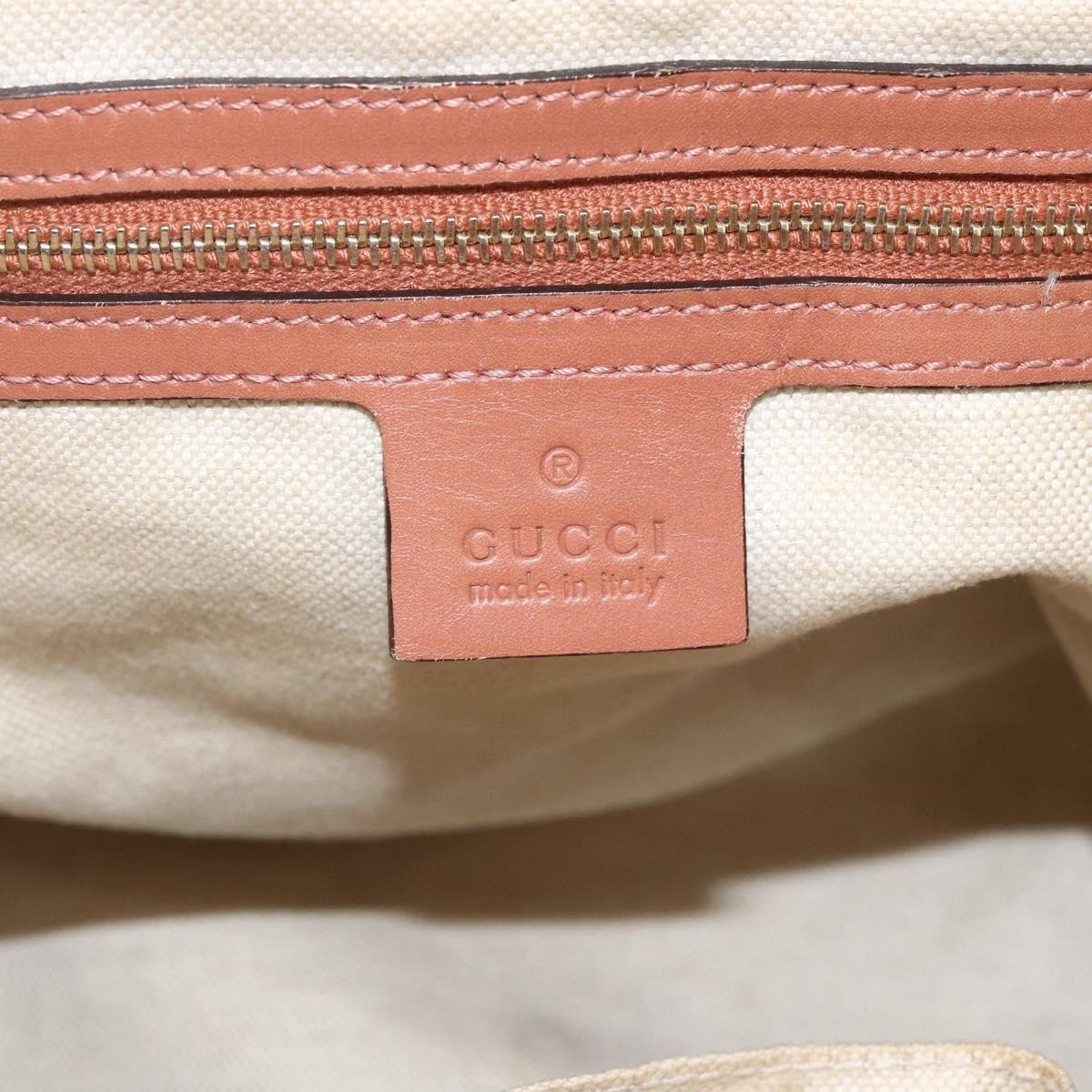 Gucci Vintage tote Canvas, BROWN, CANVAS, Tote bag