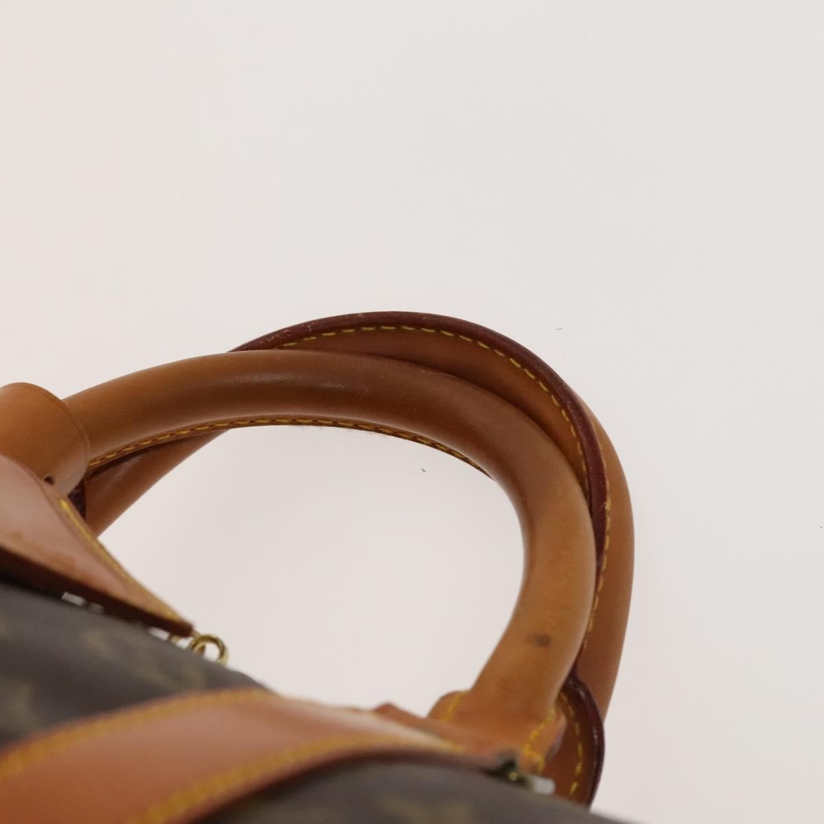 Louis Vuitton Keepall Bag Monogram Canvas, BROWN, CANVAS, Travel bag