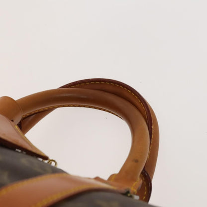 Louis Vuitton Keepall Bag Monogram Canvas, BROWN, CANVAS, Travel bag