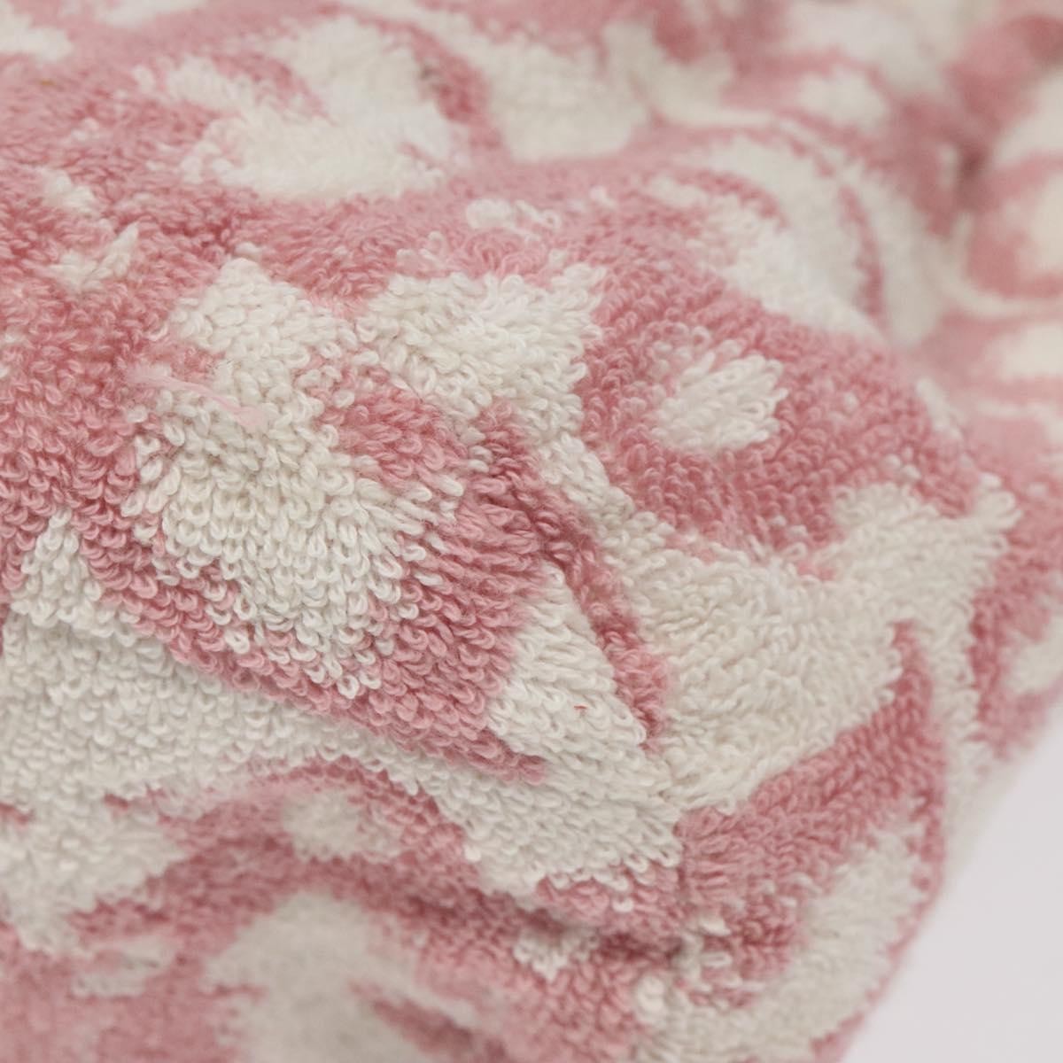 Christian Dior Vintage Trotter Pouch Pile, PINK, COTTON, Clutche & pouche