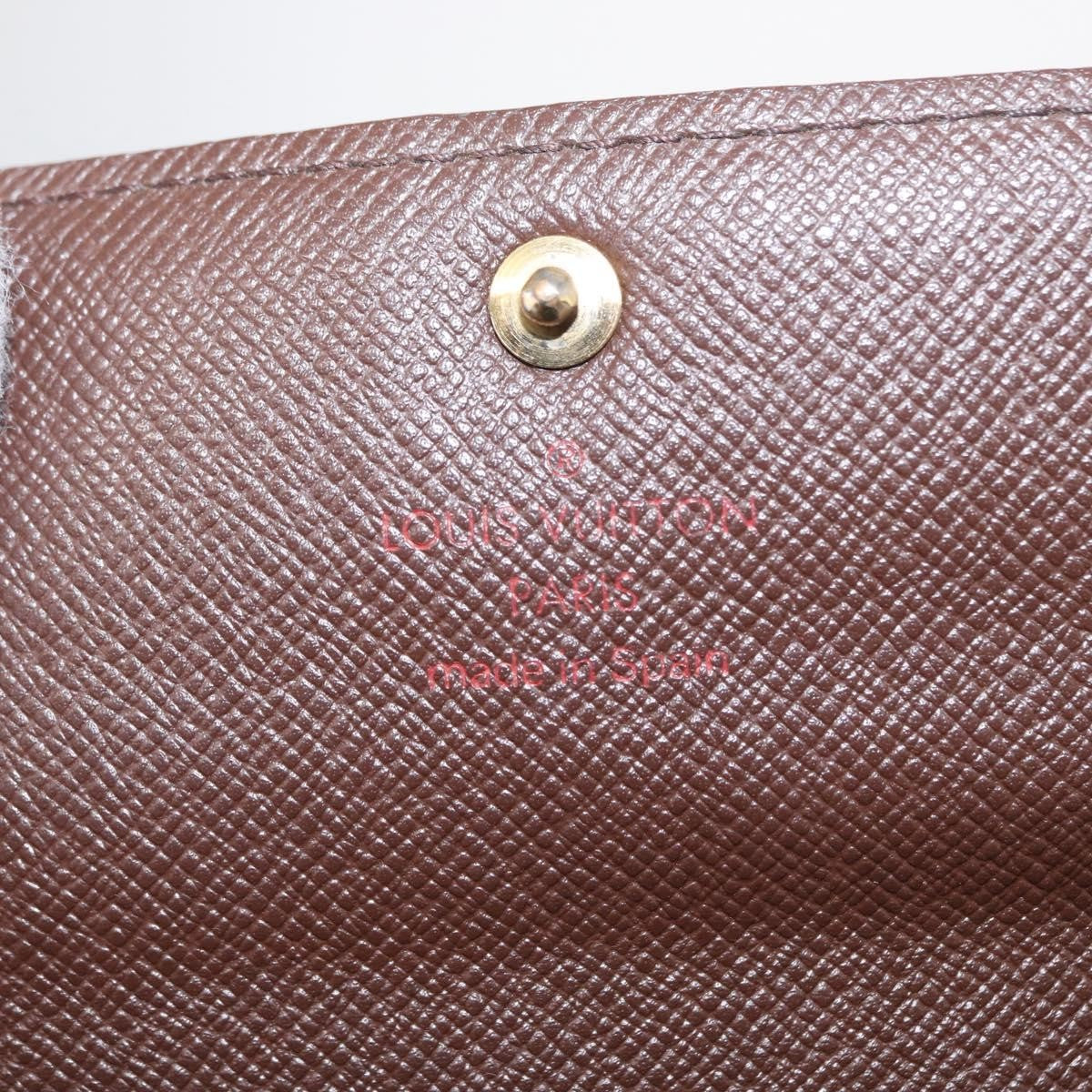 Louis Vuitton Sarah Wallet NM Damier, BROWN, CANVAS, Wallets