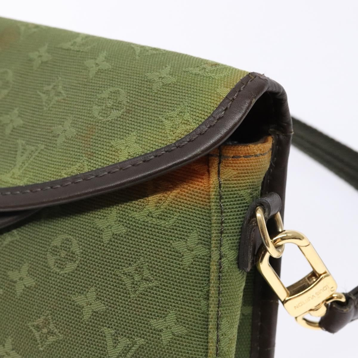 Louis Vuitton Marjorie Handbag Mini Lin, KHAKI, CANVAS, Handbag