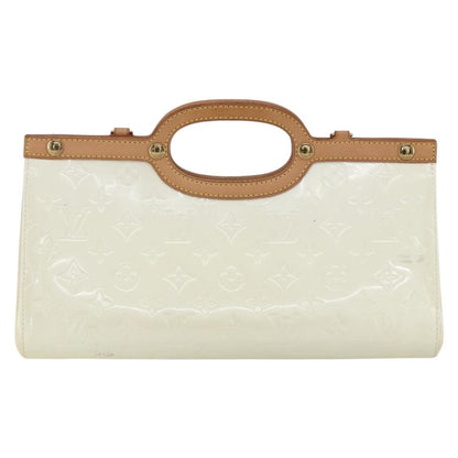 Louis Vuitton Roxbury Drive Handbag Monogram Vernis, BEIGE, PATENT_LEATHER, Handbag