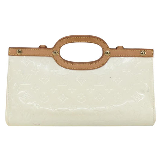 Louis Vuitton Roxbury Drive Handbag Monogram Vernis, BEIGE, PATENT_LEATHER, Handbag