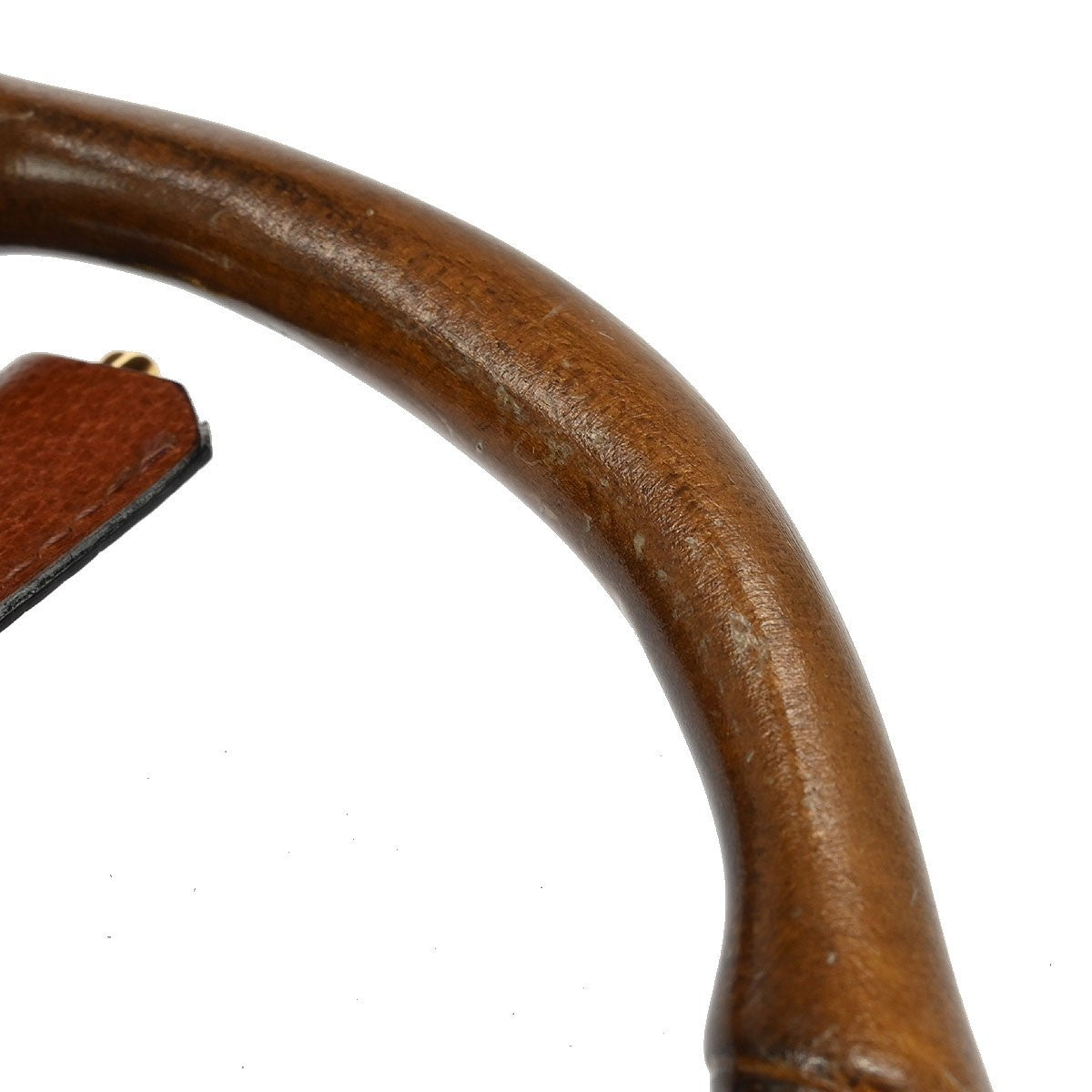 Gucci Lady Lock Bamboo Top Handle Bag Leather, BROWN, LEATHER, Handbag