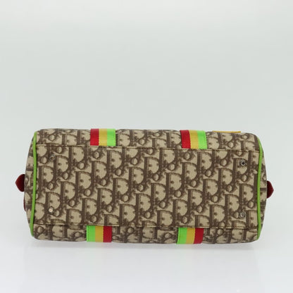 Christian Dior Vintage Rasta Boston Bag Diorissimo Canvas, BEIGE, CANVAS, Travel bag