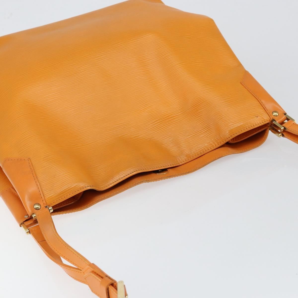 Louis Vuitton Mandara Handbag Epi Leather, ORANGE, LEATHER, Shoulder bag
