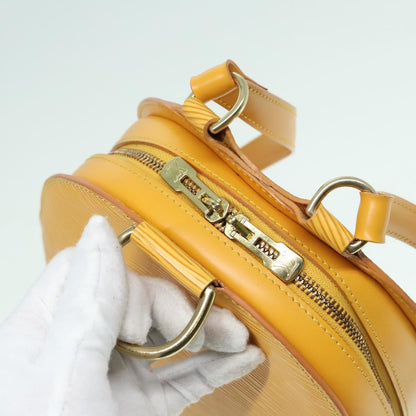 Louis Vuitton Mabillon Backpack Epi Leather, YELLOW, LEATHER, Backpack