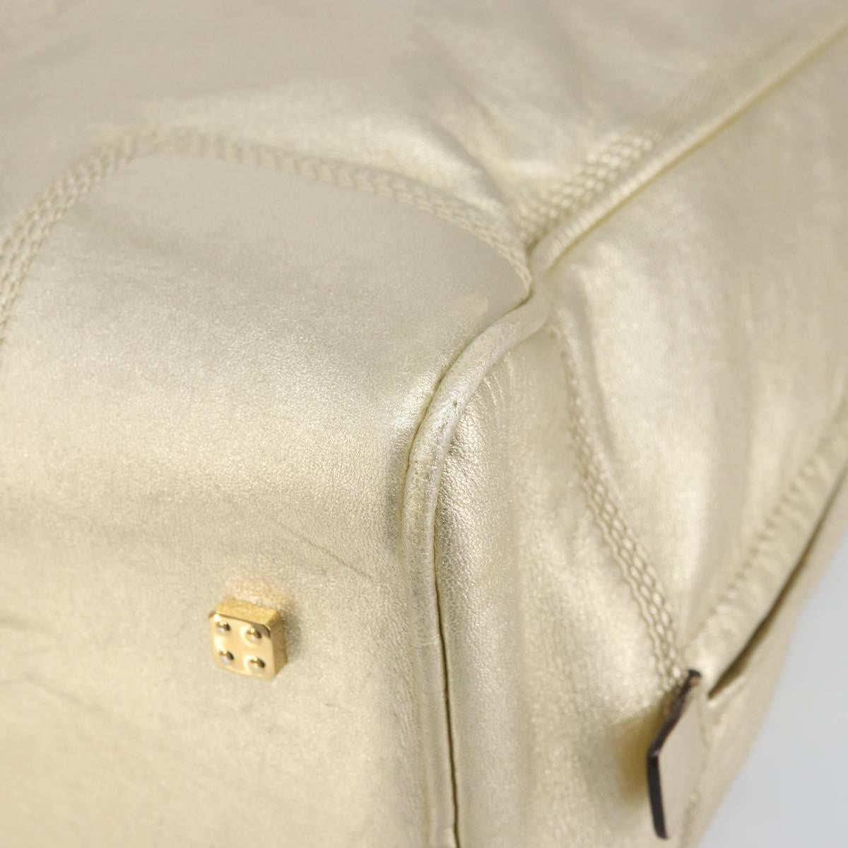 Loewe Amazona Bag Leather, GOLD, LEATHER, Handbag