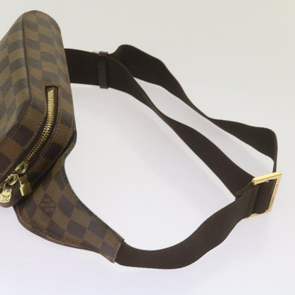Louis Vuitton Geronimos Waist Bag Damier, BROWN, CANVAS, Shoulder bag