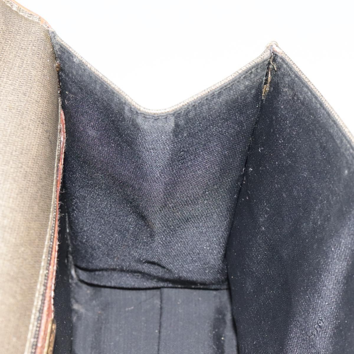 Fendi Vintage Top Handle Bag PVC, BROWN, PVC, Handbag