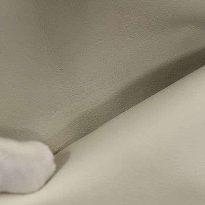 Bottega Veneta BV Trine Fold Clutch Leather, WHITE, LEATHER, Clutche & pouche