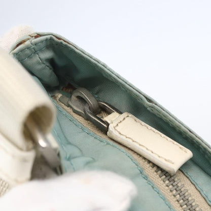 Prada Front Pocket Messenger Bag Tessuto, BLUE, NYLON, Shoulder bag