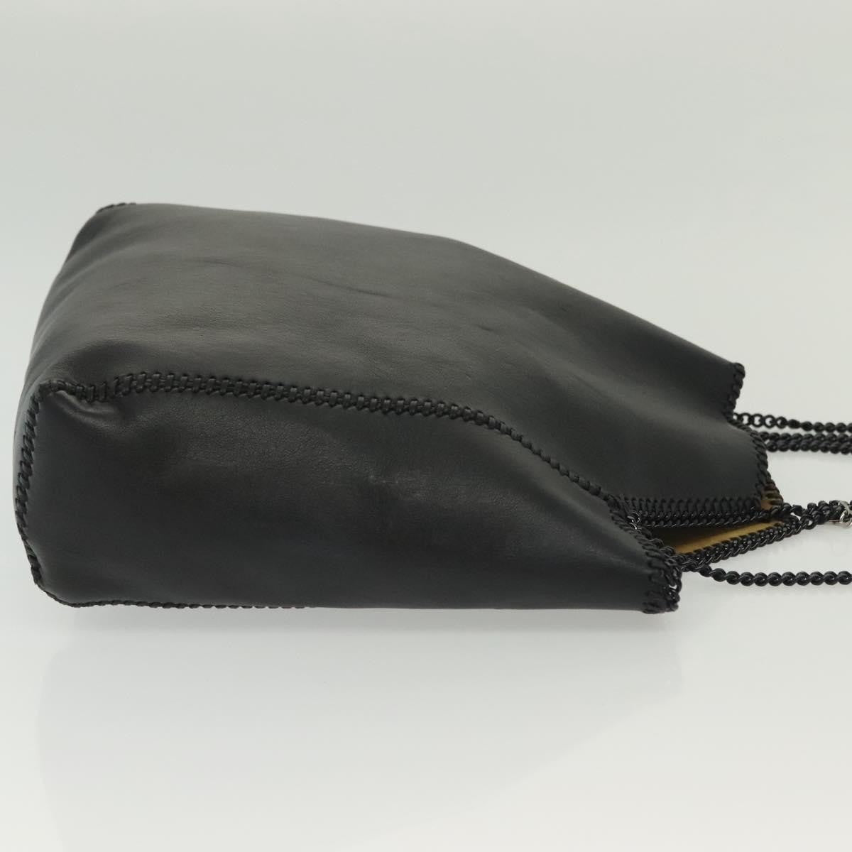 Stella McCartney Falabella Reversible Tote Faux Leather, BLACK, LEATHER, Tote bag