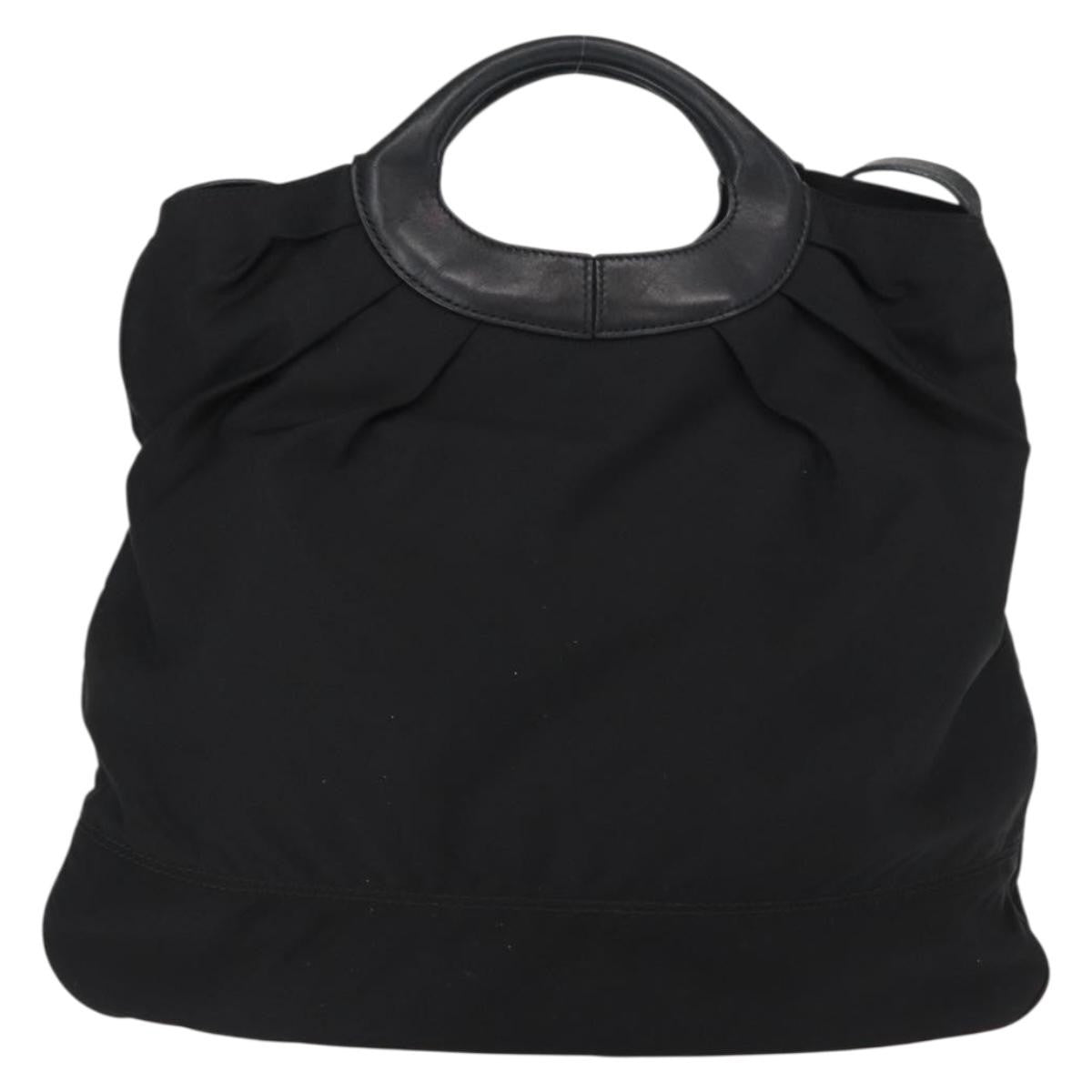 Salvatore Ferragamo Vala tote Nylon, BLACK, NYLON, Tote bag