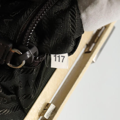 Prada Vintage Handbag Canvas, BROWN, CANVAS, Handbag