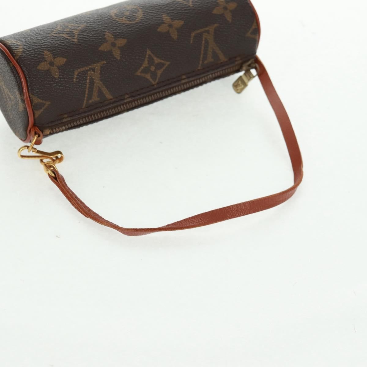 Louis Vuitton Papillon Pochette Monogram Canvas, BROWN, CANVAS, Clutche & pouche