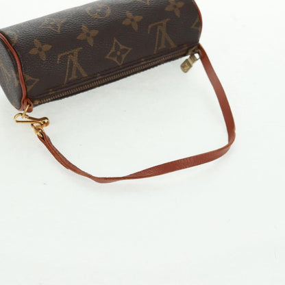 Louis Vuitton Papillon Pochette Monogram Canvas, BROWN, CANVAS, Clutche & pouche