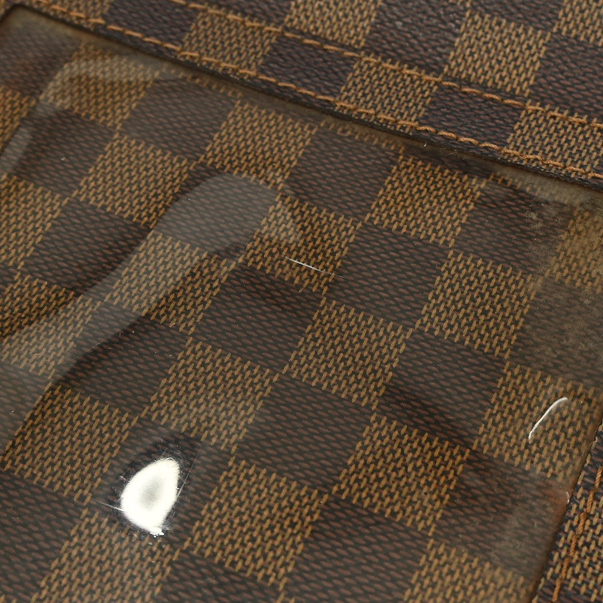 Louis Vuitton Portobello Messenger Damier, BROWN, CANVAS, Shoulder bag