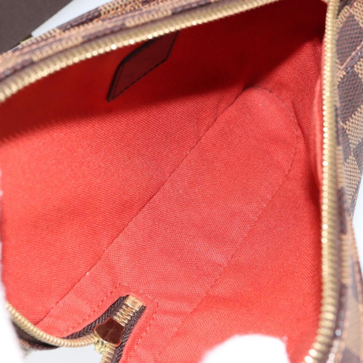 Louis Vuitton Geronimos Waist Bag Damier, BROWN, CANVAS, Shoulder bag