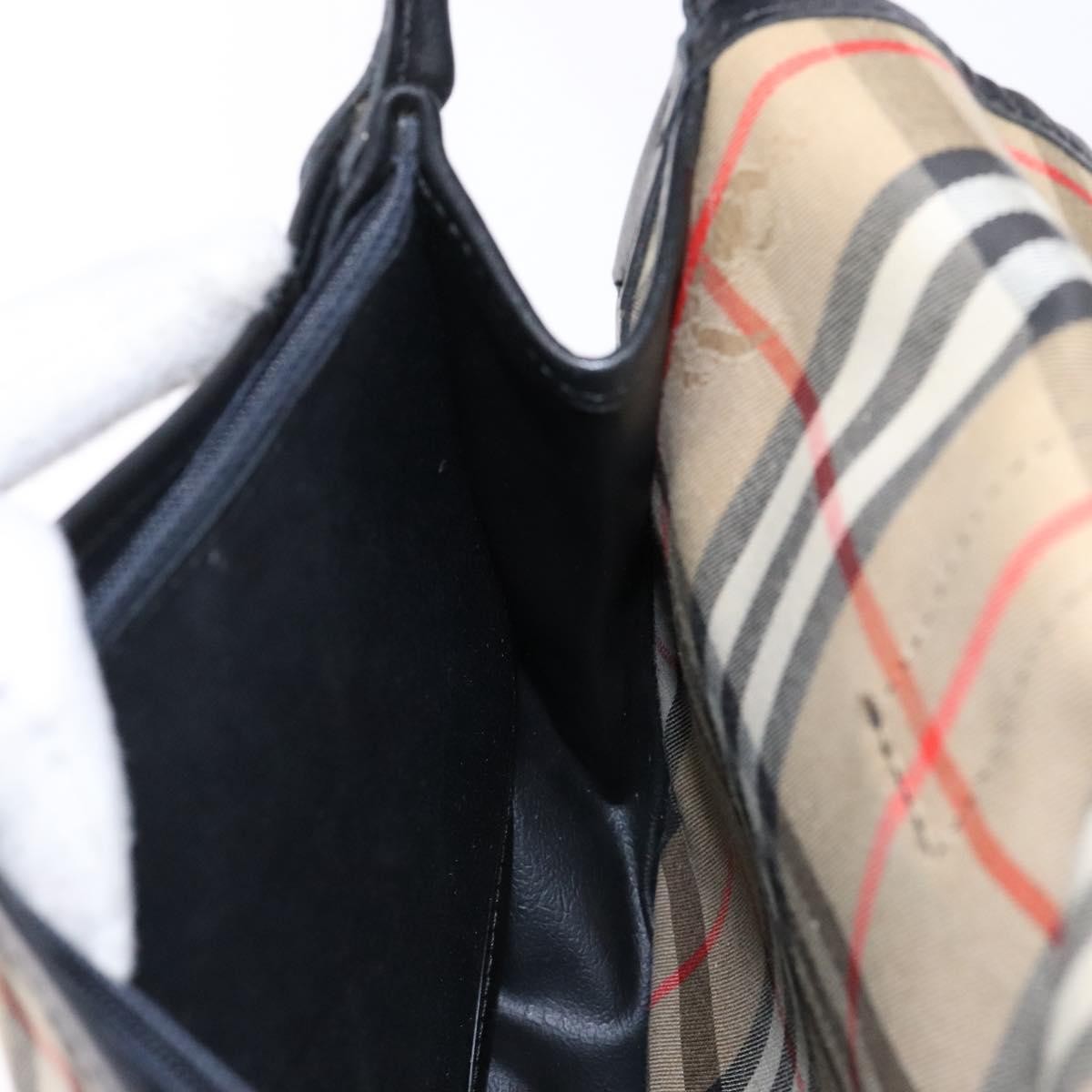 Burberry Flap Shoulder Bag Nova Check Coated Canvas, BEIGE, CANVAS, Shoulder bag