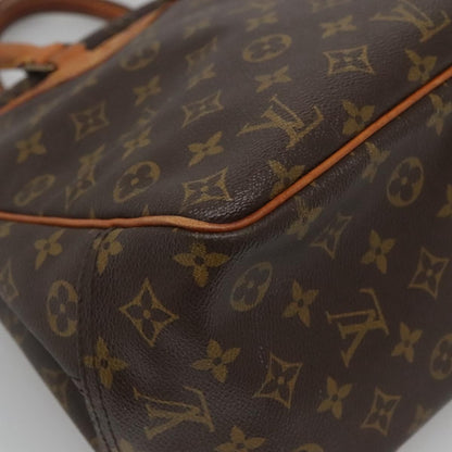 Louis Vuitton Deauville Handbag Monogram Canvas, BROWN, CANVAS, Handbag