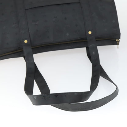 MCM Vintage Visetos Tote bag Canvas, BLACK, CANVAS, Tote bag