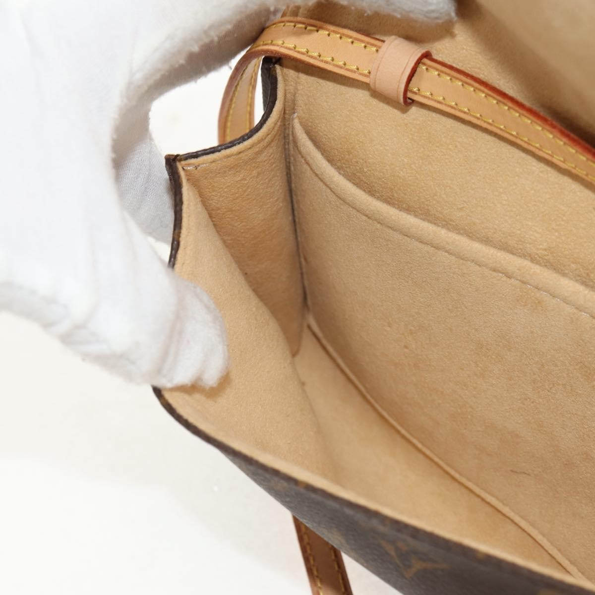 Louis Vuitton Twin Handbag Monogram Canvas, BROWN, CANVAS, Shoulder bag