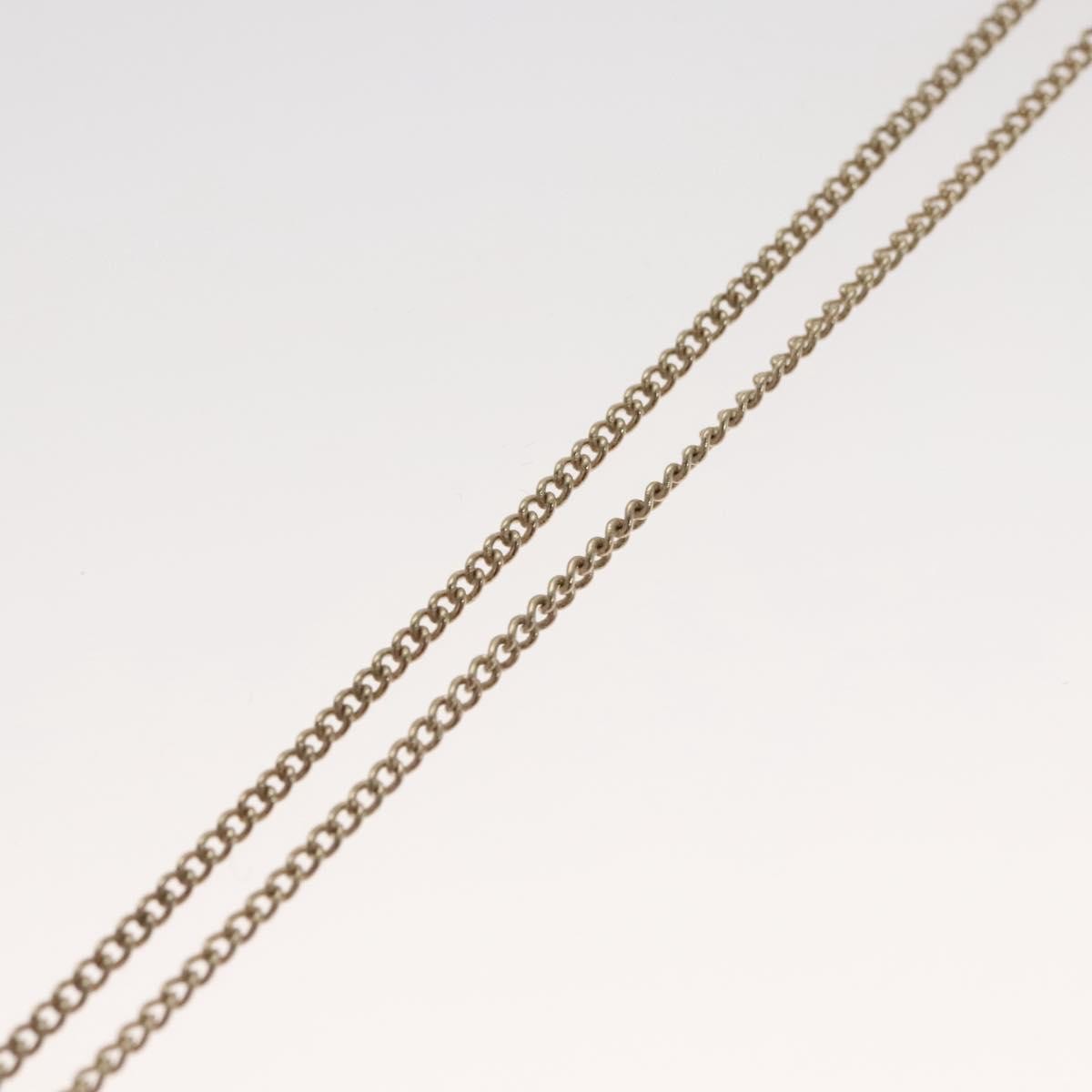 Chanel Coco Rider Pendant Necklace Metal, SILVER, METAL, Necklace