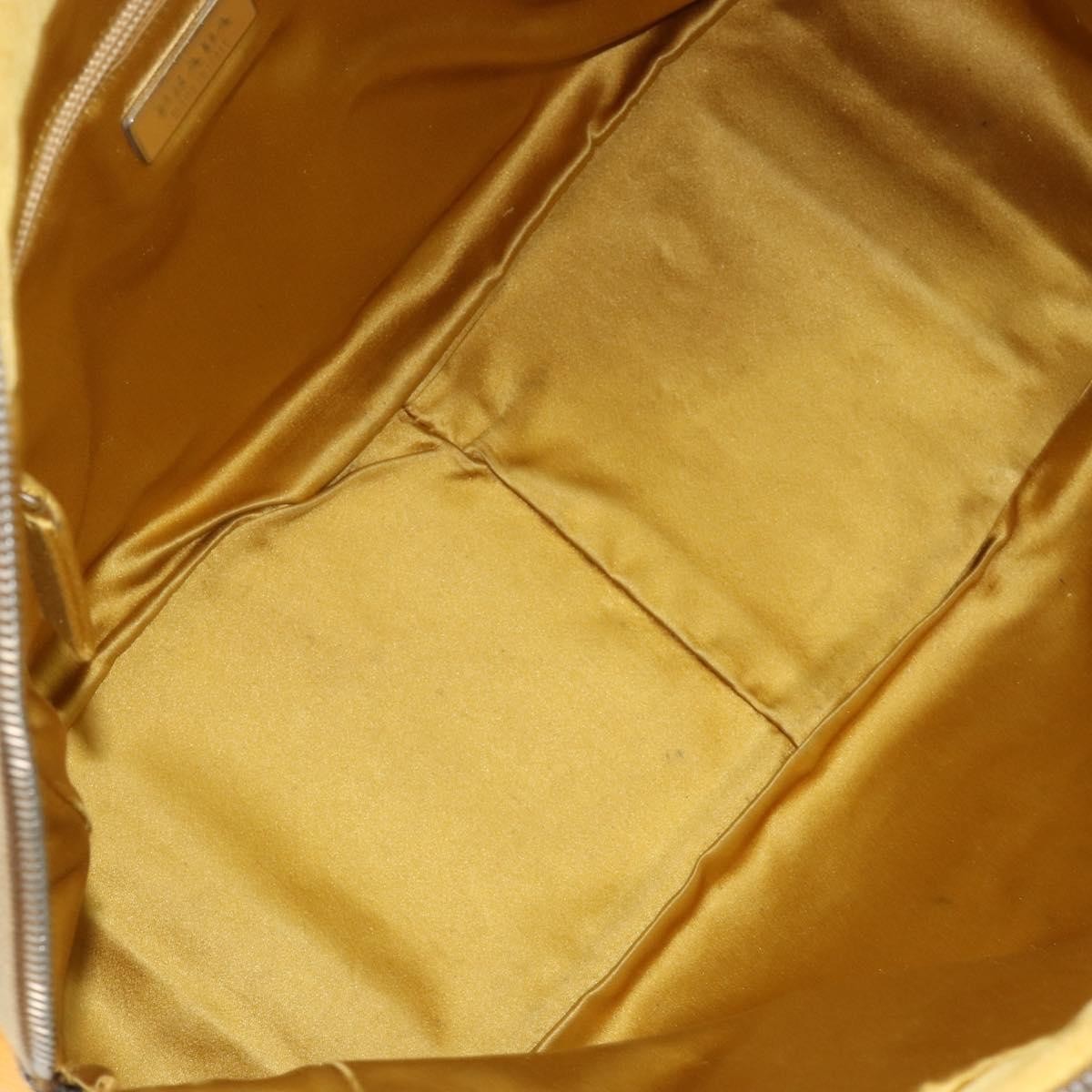 Prada Bowler Bag Canvas with Leather, BEIGE, CANVAS, Handbag