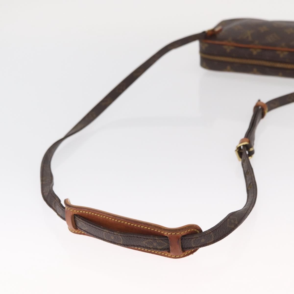 Louis Vuitton Pochette Marly Bandouliere Bag Monogram Canvas, BROWN, CANVAS, Clutche & pouche