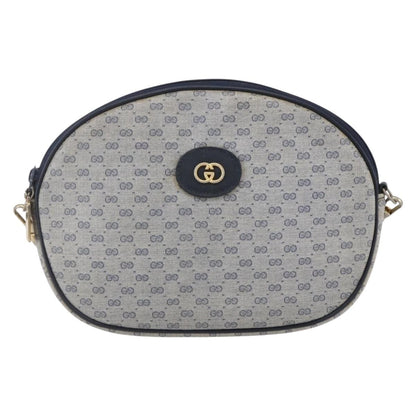 Gucci Micro GG supreme shoulder bag GG canvas, NAVY, CANVAS, Shoulder bag