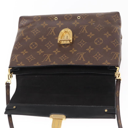 Louis Vuitton One Handle Flap Bag Monogram Canvas and Leather, BROWN, CANVAS, Handbag