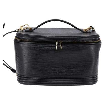 Louis Vuitton Nice Vanity Case Epi Leather, BLACK, LEATHER, Toiletry Case