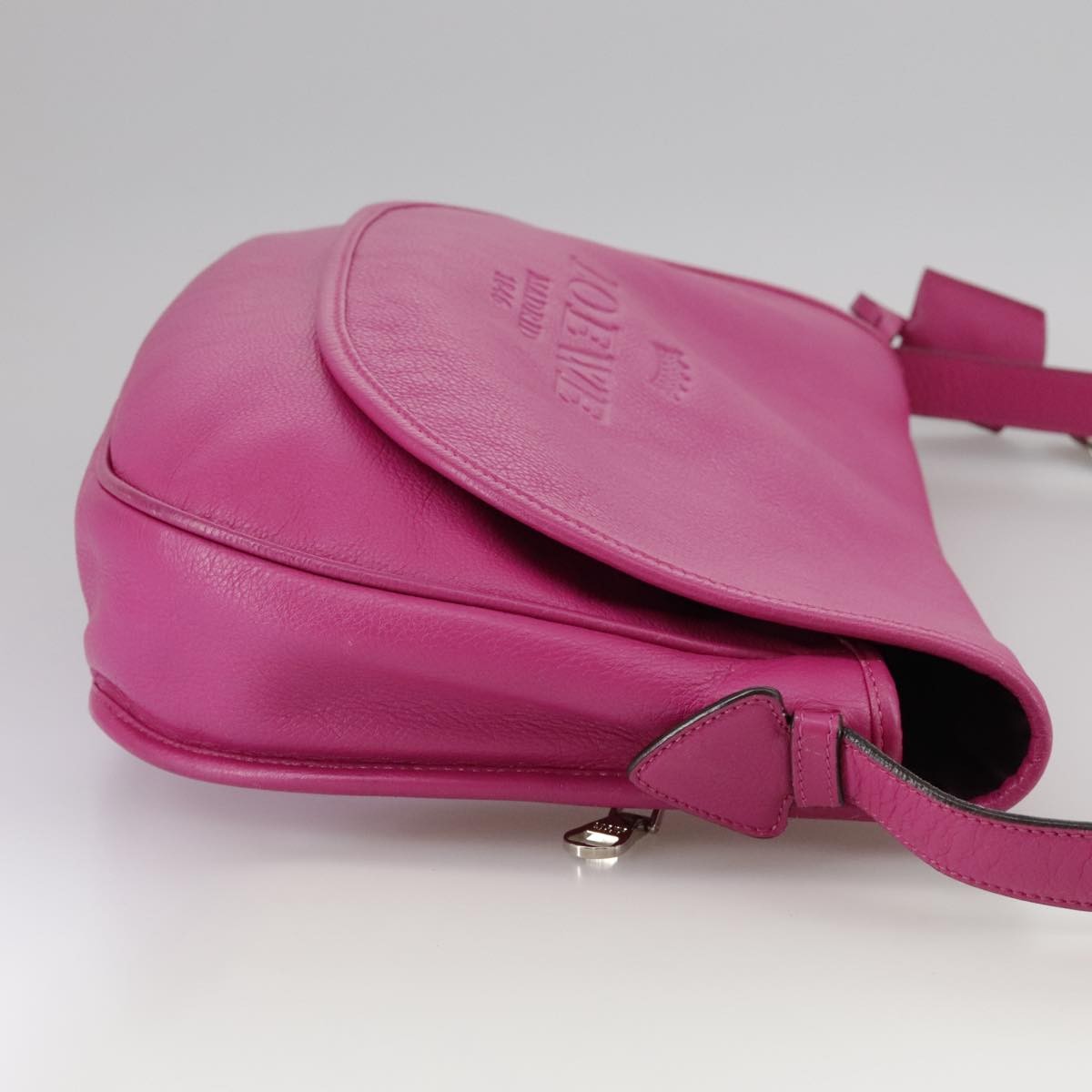 Loewe Heritage Messenger Leather, PINK, LEATHER, Shoulder bag
