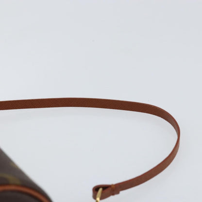 Louis Vuitton Papillon Pochette Monogram Canvas, BROWN, CANVAS, Clutche & pouche