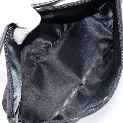Gucci Vintage Boat Pochette GG Canvas, BLACK, CANVAS, Clutche & pouche