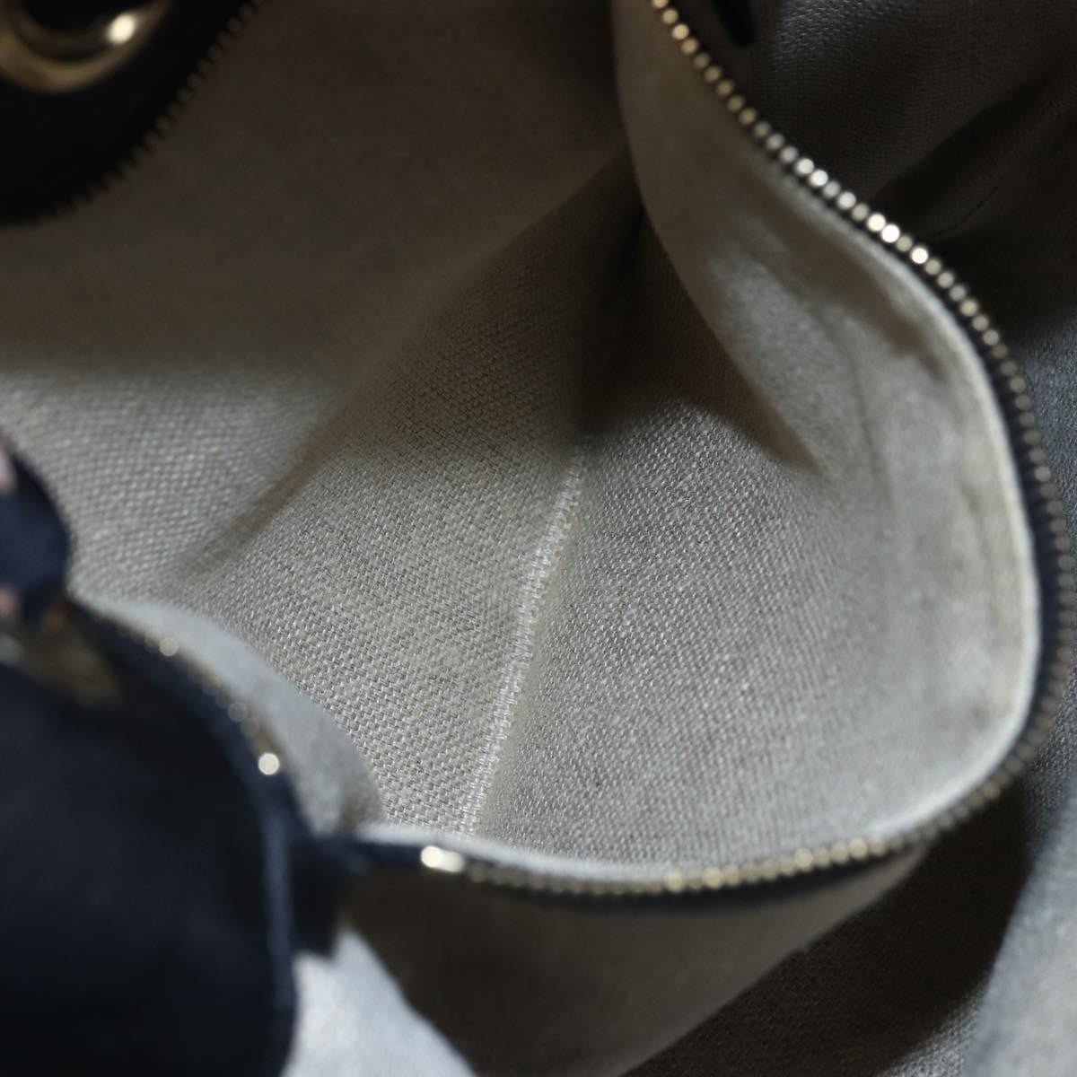 Gucci Positano Hobo GG Canvas, BLACK, CANVAS, Shoulder bag