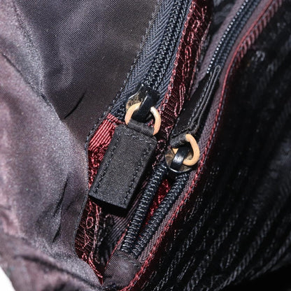Prada Vintage Shoulder Bag Tessuto, BLACK, NYLON, Shoulder bag