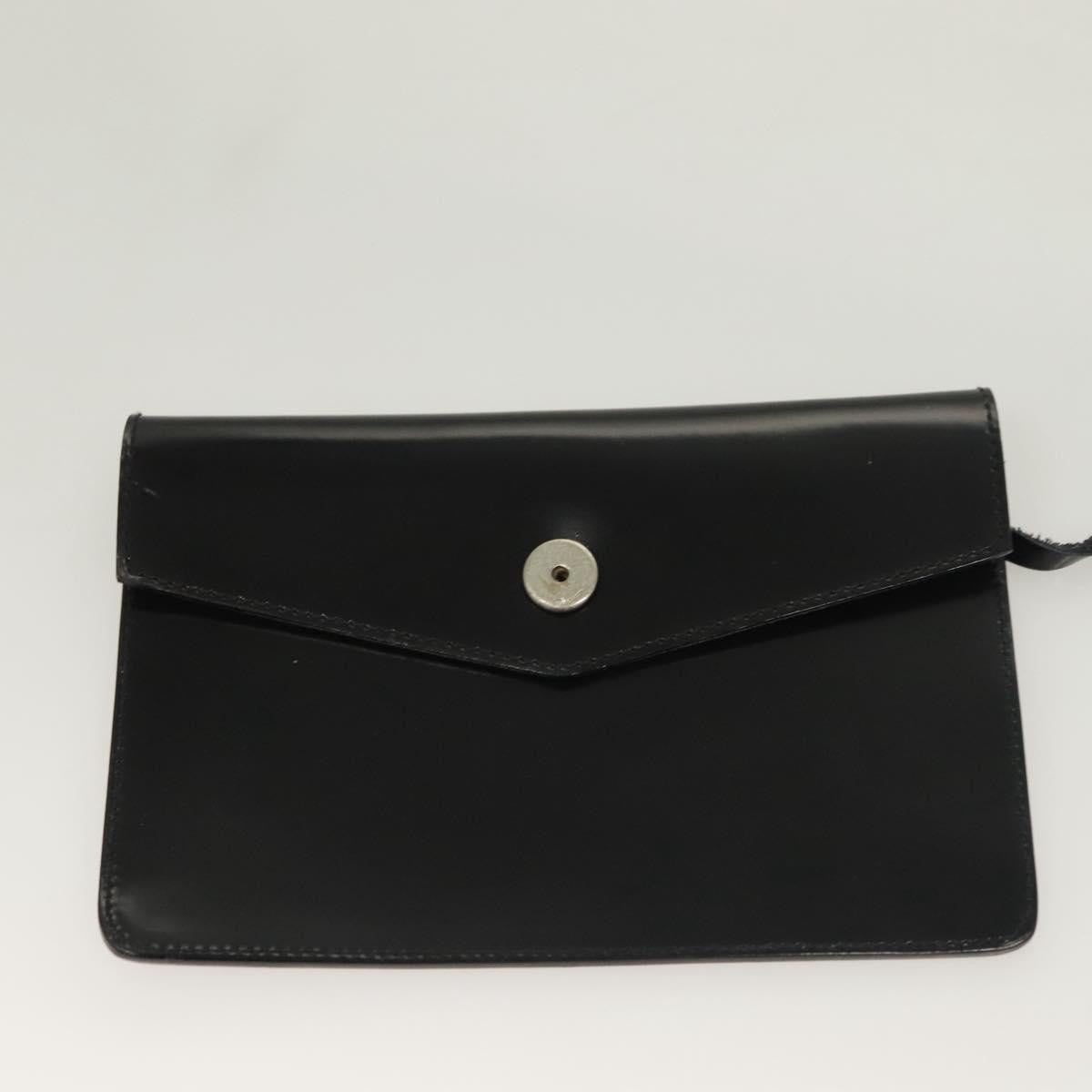 Salvatore Ferragamo Vintage Gancini Backpack Patent Leather, BLACK, PATENT_LEATHER, Backpack