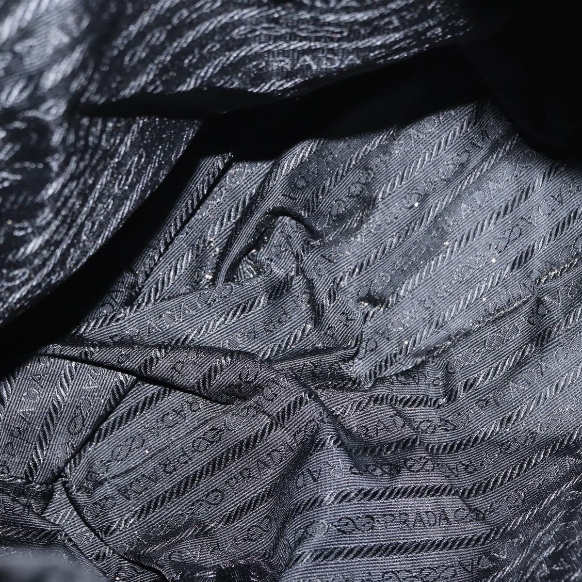 Prada Double Front Pocket Backpack Tessuto, BLACK, NYLON, Backpack