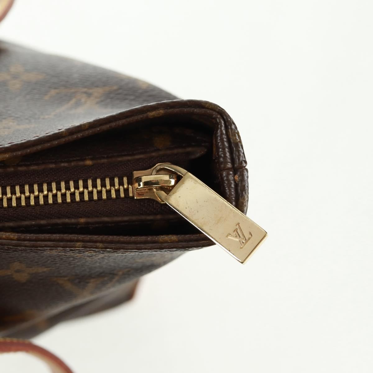 Louis Vuitton Cabas Piano Monogram Canvas, BROWN, CANVAS, Handbag