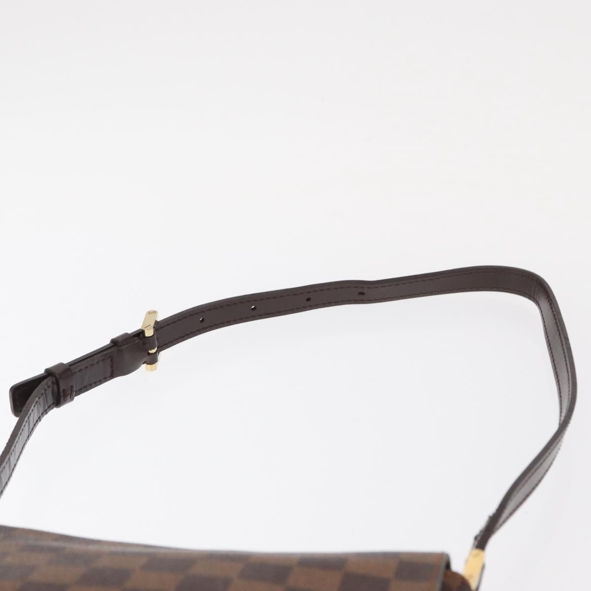 Louis Vuitton Musette Salsa Handbag Damier Canvas, BROWN, CANVAS, Shoulder bag