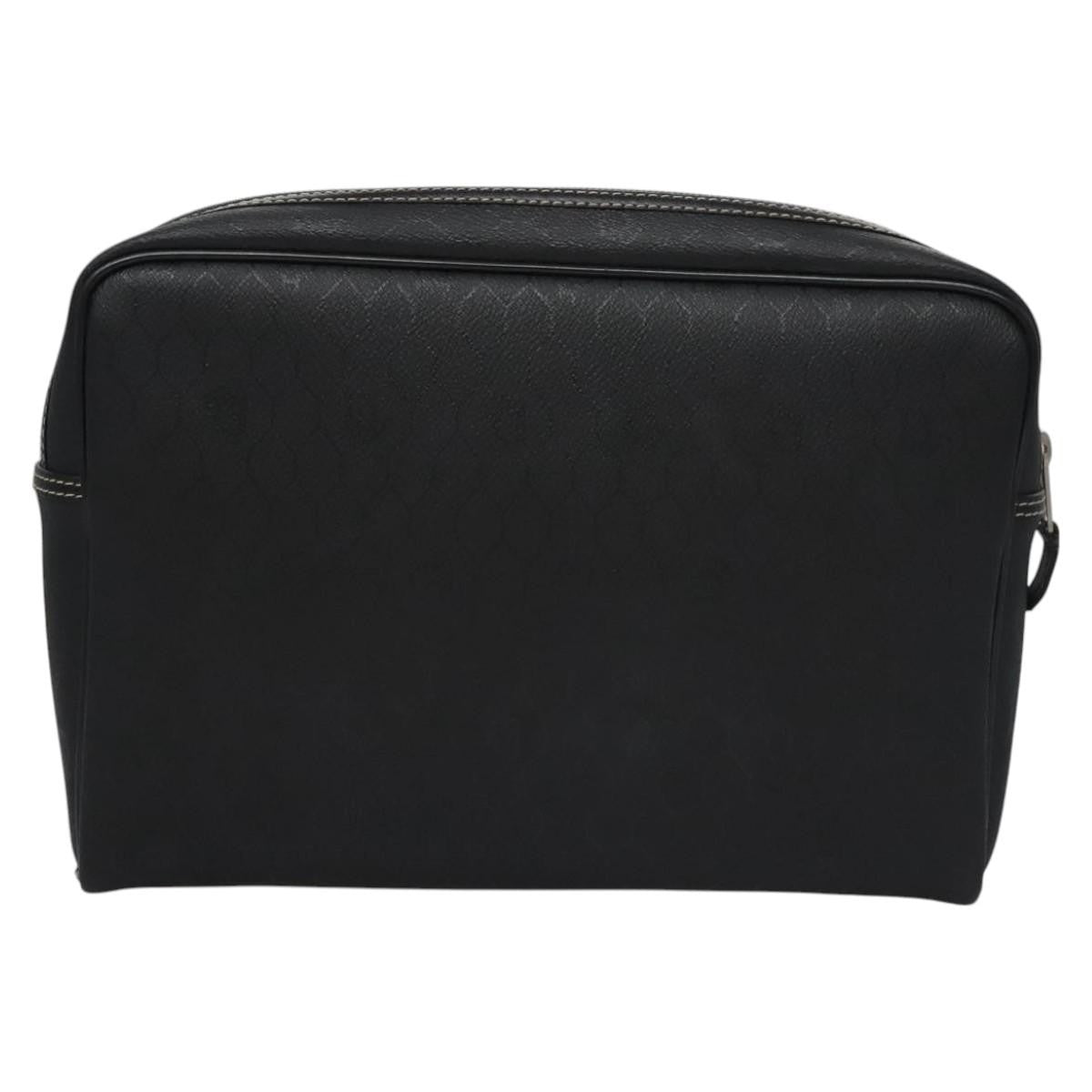 Christian Dior Vintage honeycomb clutch Canvas, BLACK, CANVAS, Clutche & pouche