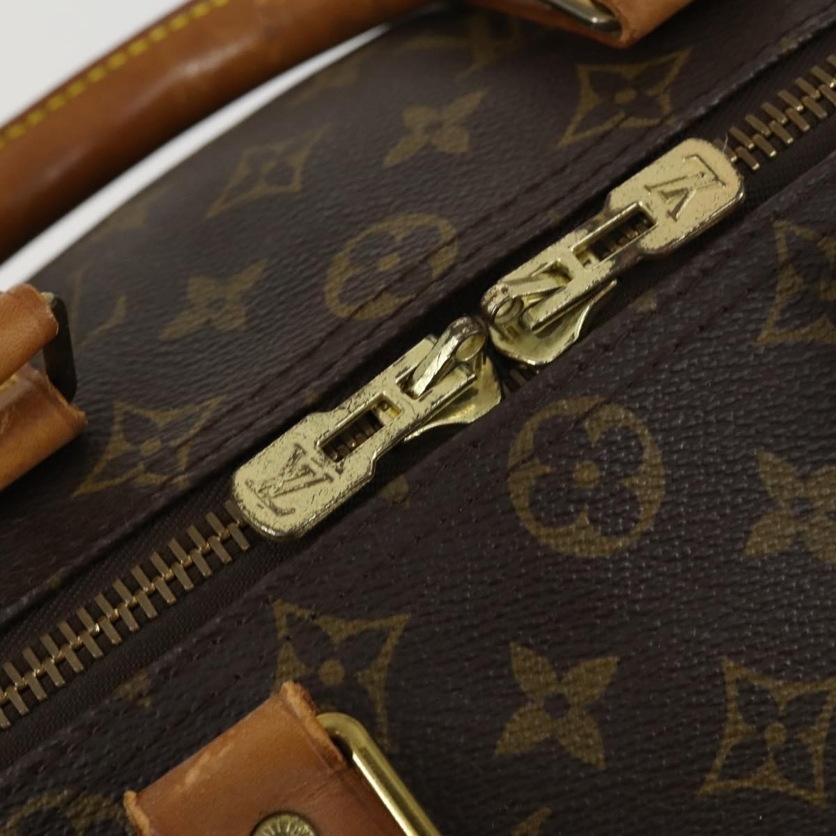 Louis Vuitton Keepall Bag Monogram Canvas, Brown, Canvas, Travel Bag