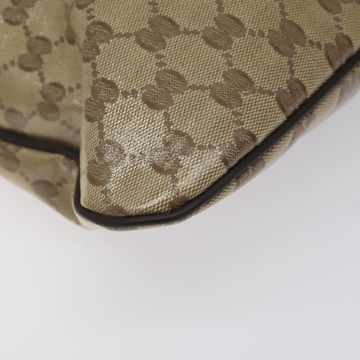 Gucci Flap Messenger Bag (Outlet) GG Coated Canvas, BEIGE, CANVAS, Shoulder bag