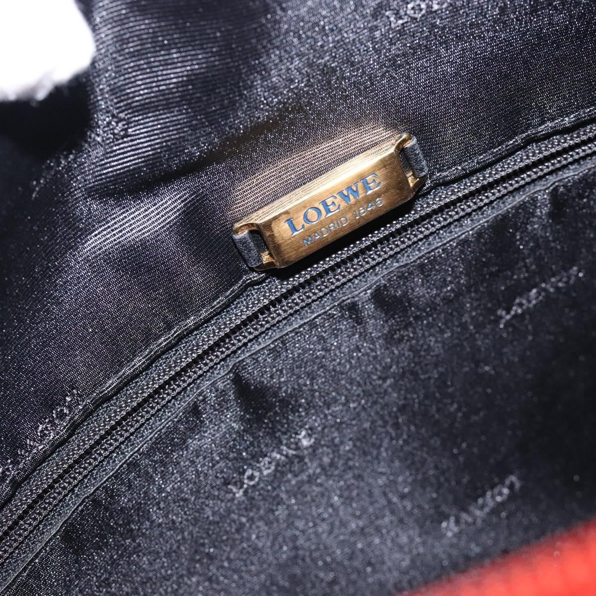 Loewe Vintage Shoulder Bag Leather, RED, LEATHER, Shoulder bag