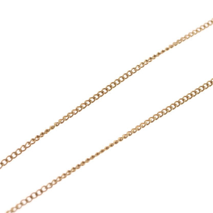 Christian Dior Logo Heart Pendant Necklace Metal, GOLD, METAL, Necklace