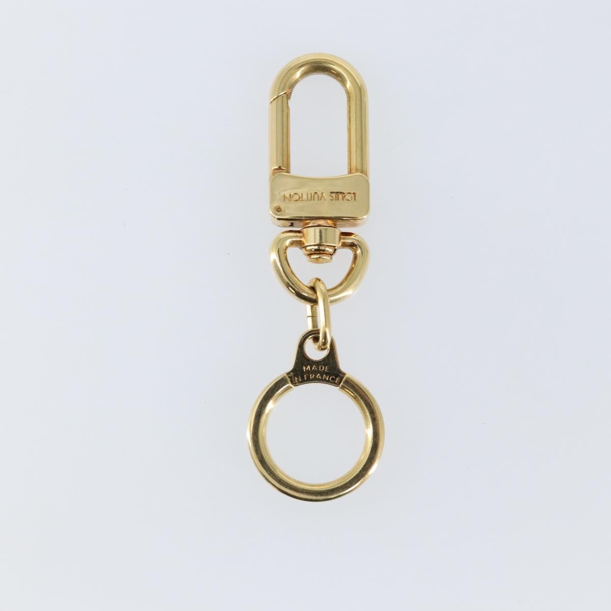 Louis Vuitton Bolt Pochette Extender Keychain Metal, GOLD, METAL, Charms and Keychains
