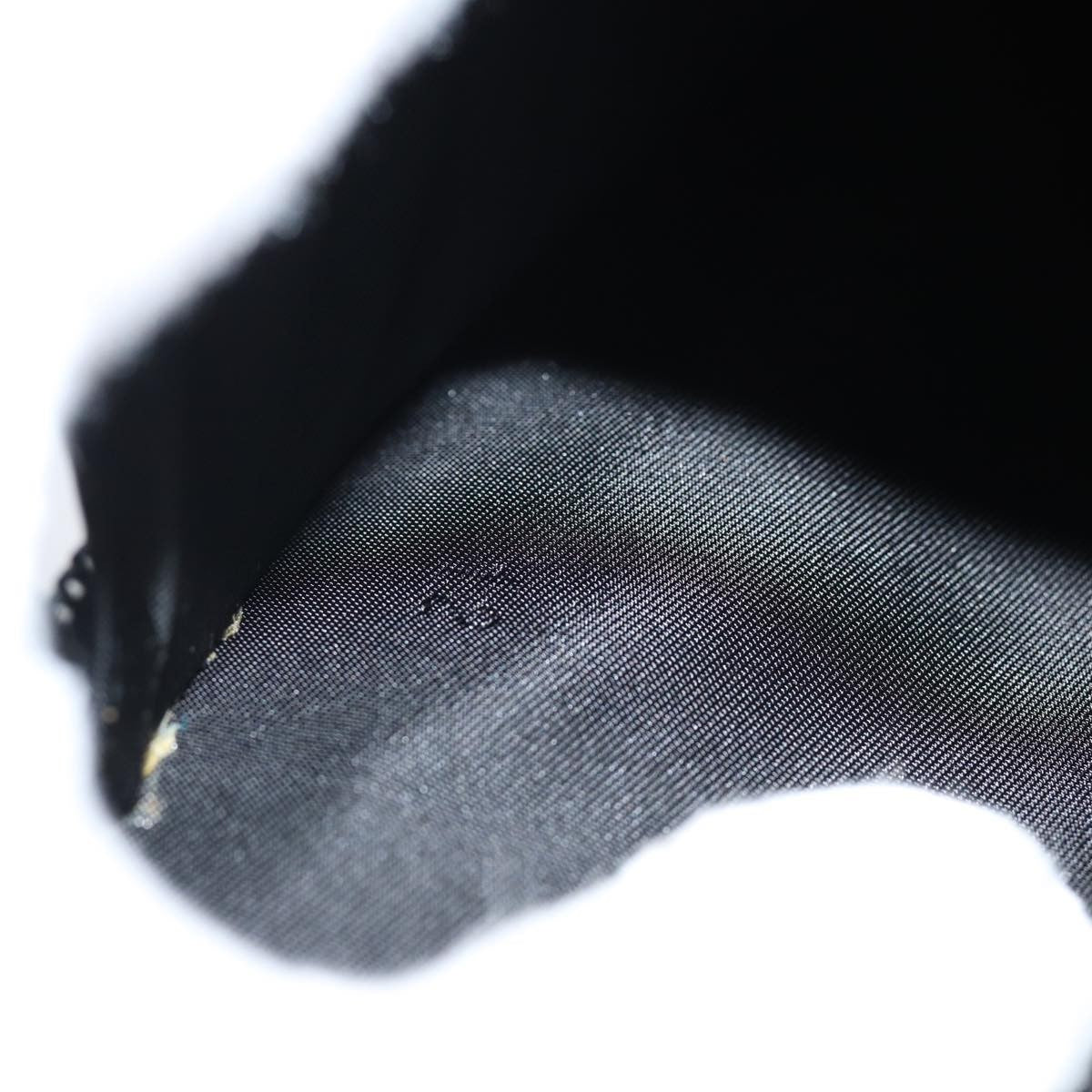 Prada MiniDisc pouch Nylon, BLACK, NYLON, Clutche & pouche